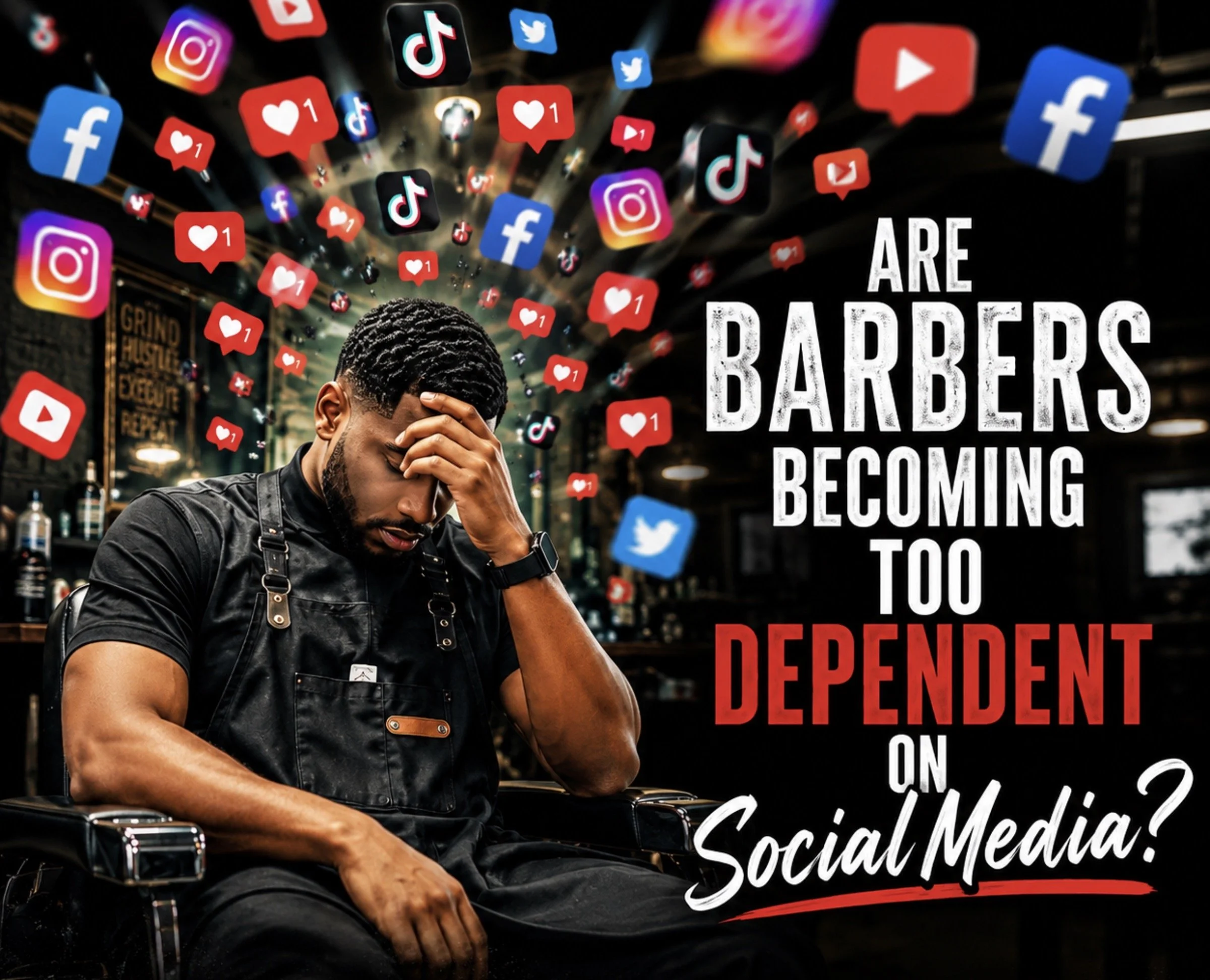 Are Barbers Becoming Too Dependent on Social Media?