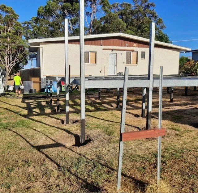 SWCP concrete line pump trailer ready for residential pour Perth