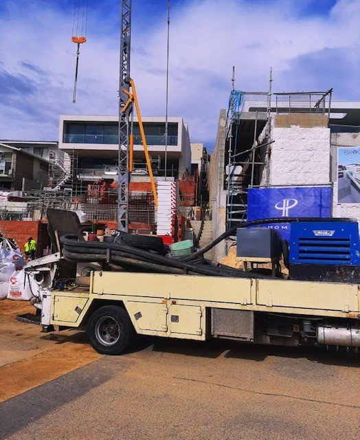 South West Concrete Pumping line pump rig Perth WA