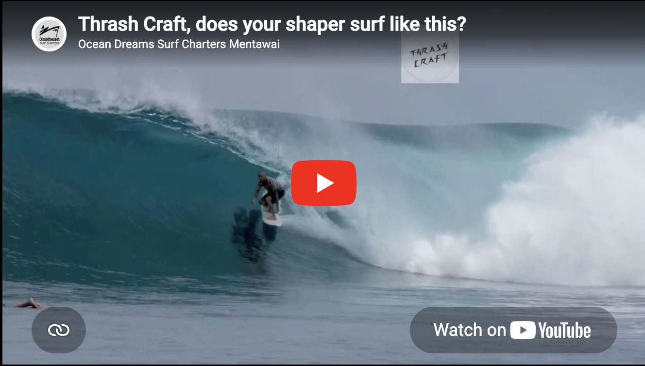 Thrash Craft, does your shaper surf like this?