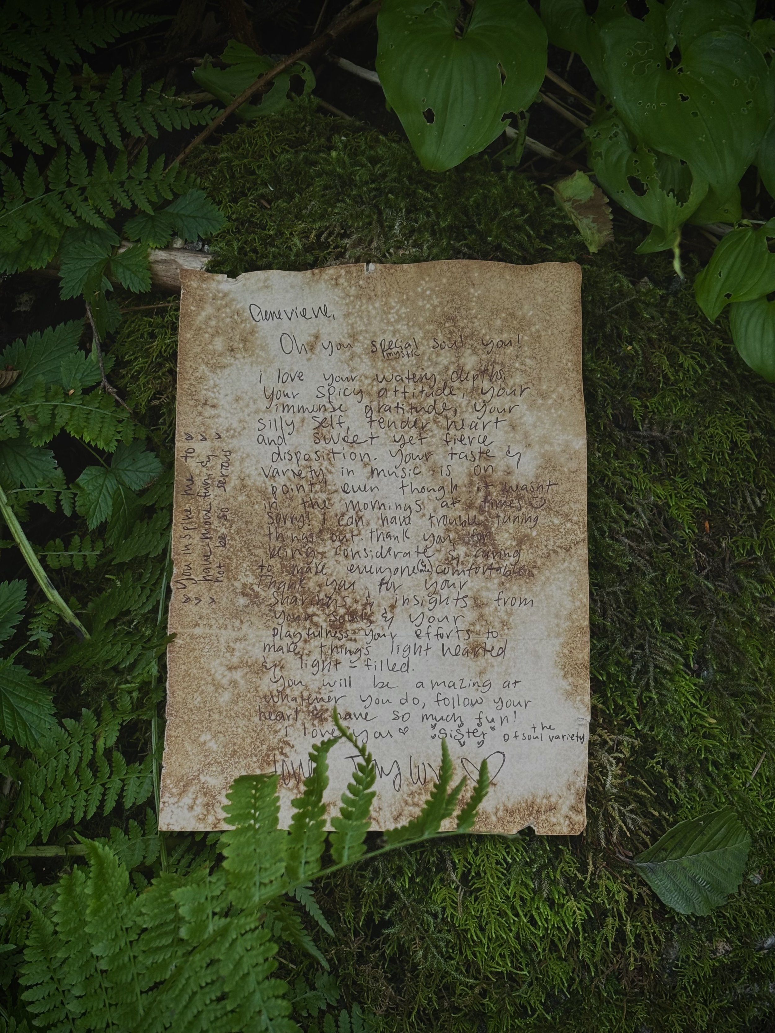 A Letter From a Friend