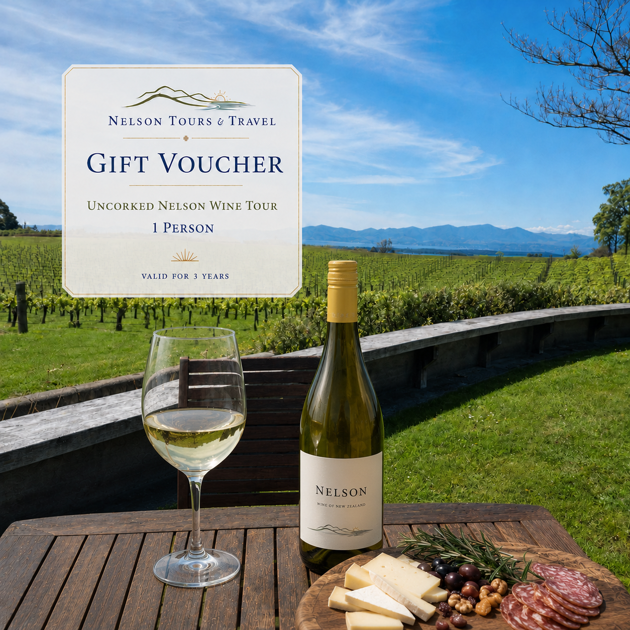 Uncorked Nelson Wine Tour Gift Voucher – 1 Person