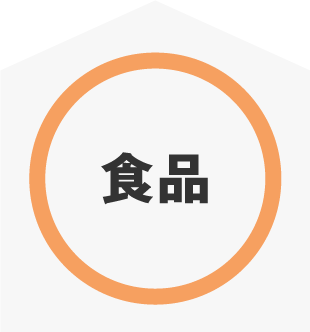 食品と書かれたアイコン