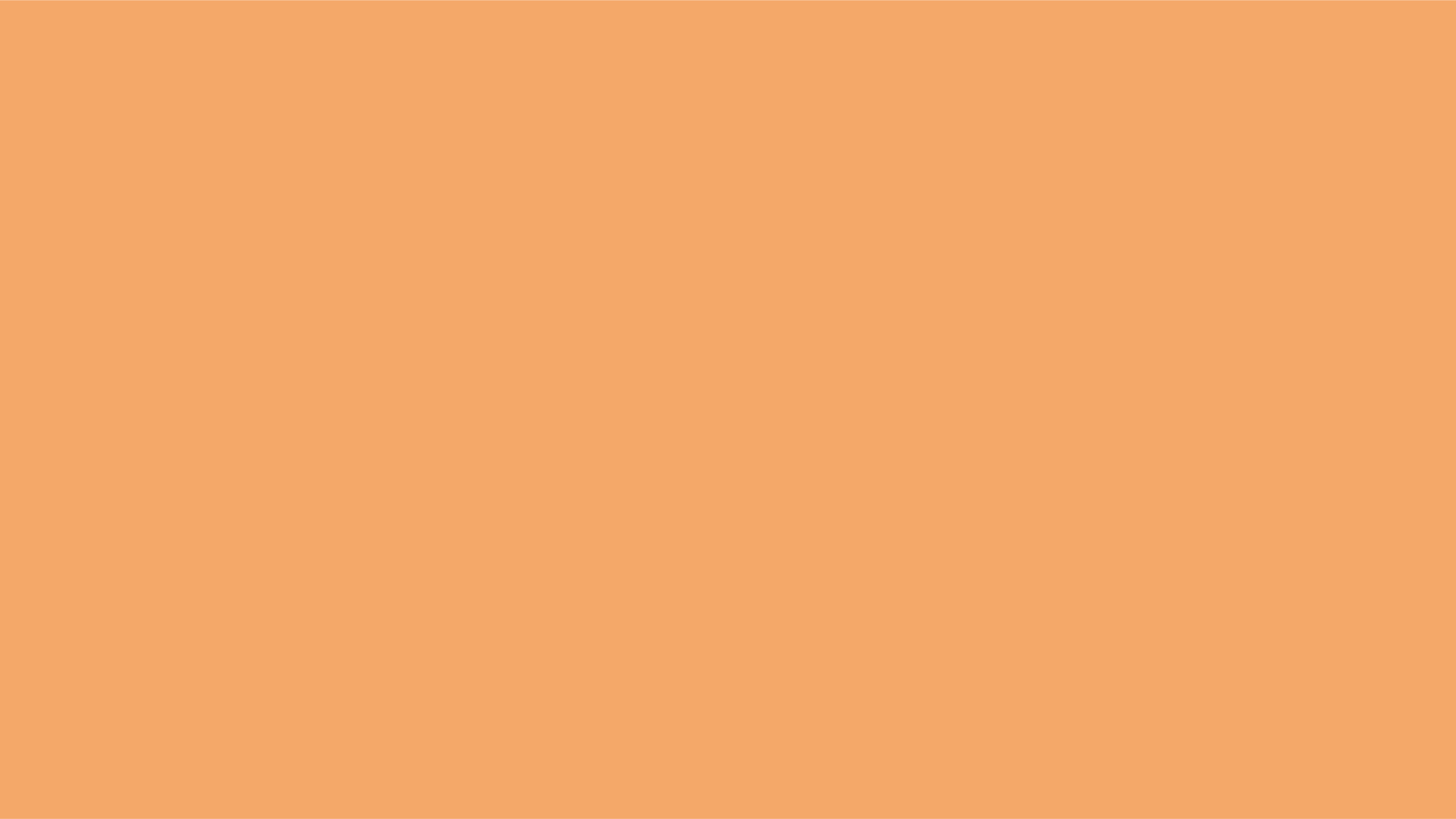 A solid peach-colored background with no objects or text visible.