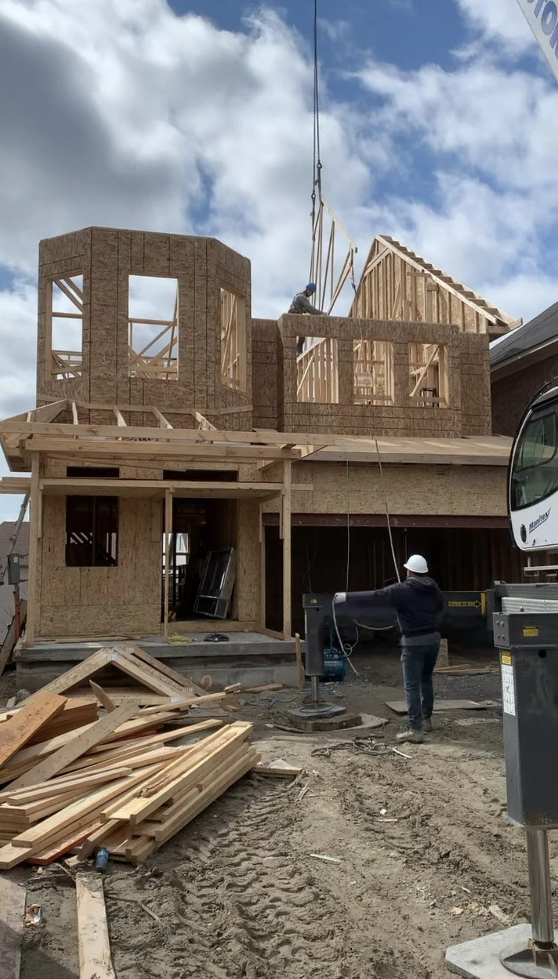 Home renovation interior completed by Mainframe Developments, Lindsay Ontario.