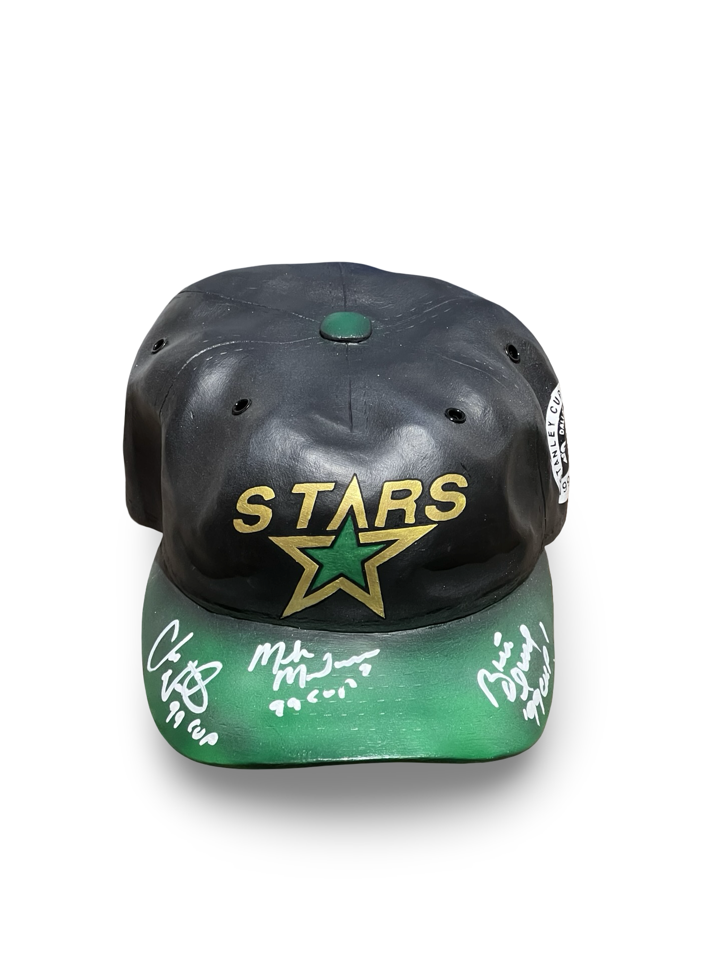 1999 Dallas Stars Stanley Cup Champions - Modano, Hull and Nieuwendyk