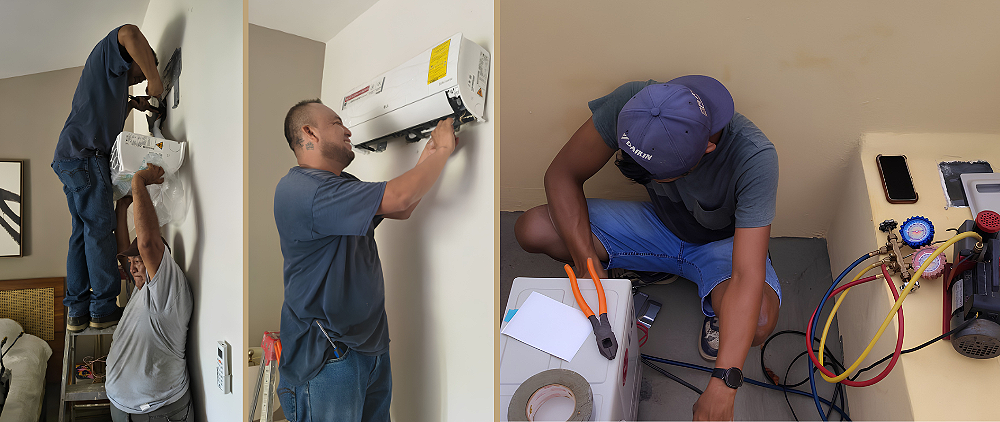 AC unit maintenance