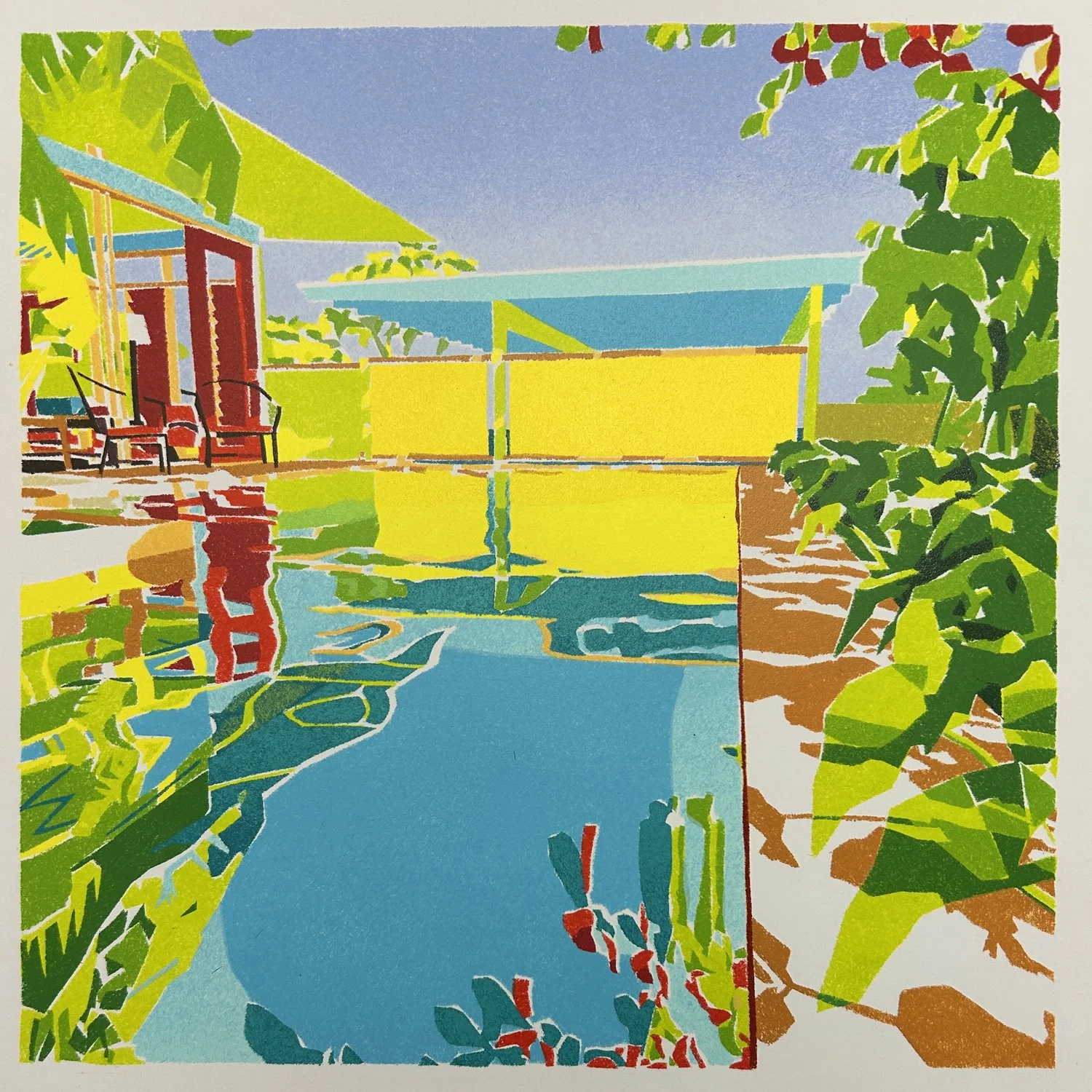 Yellow Fence Study no 99