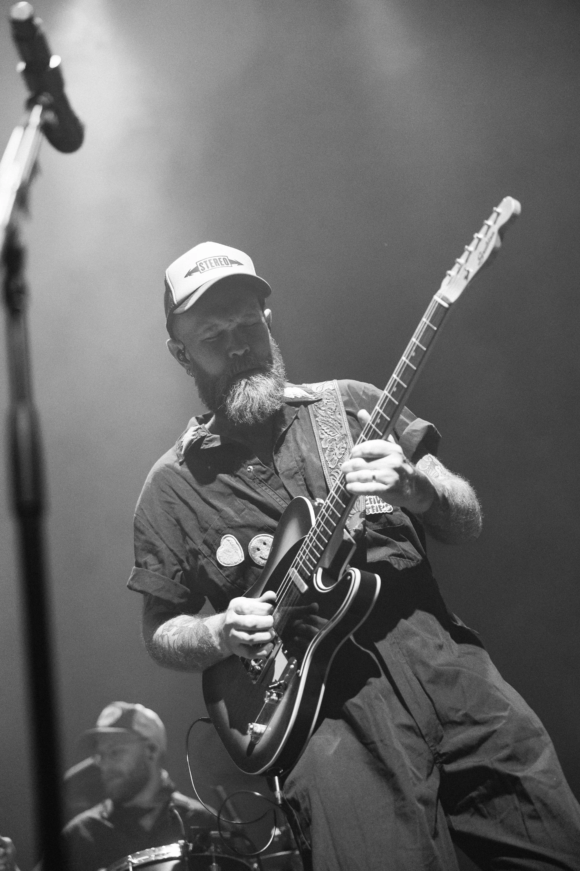 Travis New performing with Fanny Lumsden at Rod Laver Arena Melbourne