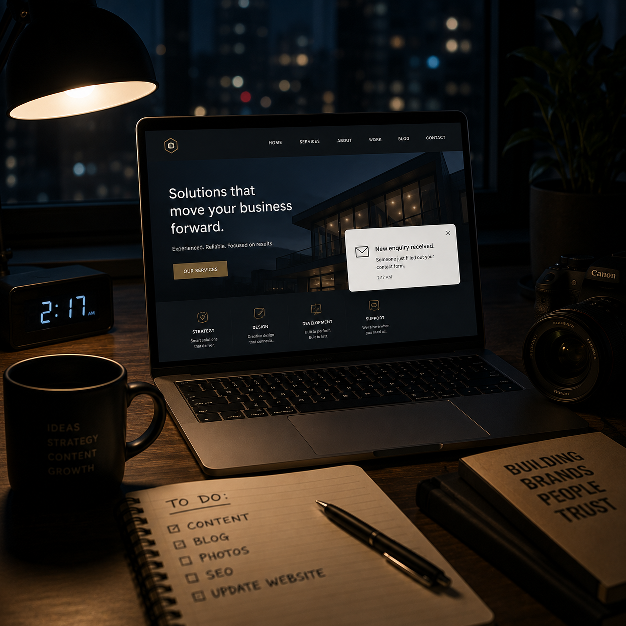 Your website is your hardest working employee
