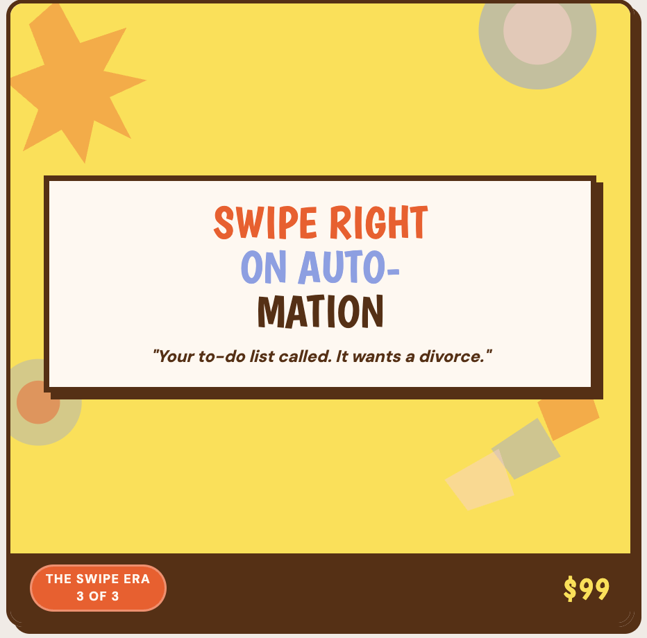Swipe Right on Automation (3 of 3)