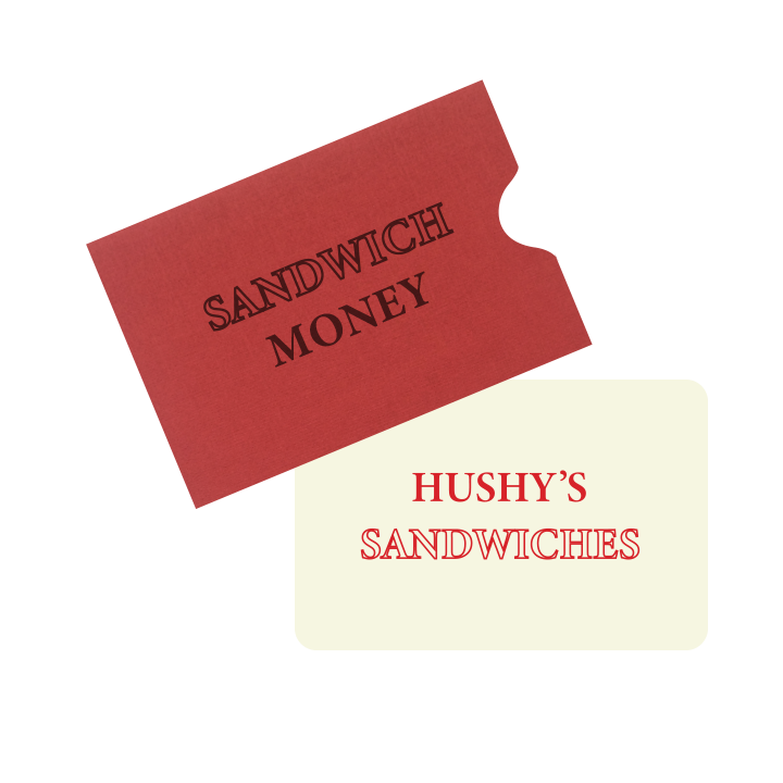 Hushy's  Gift Cards