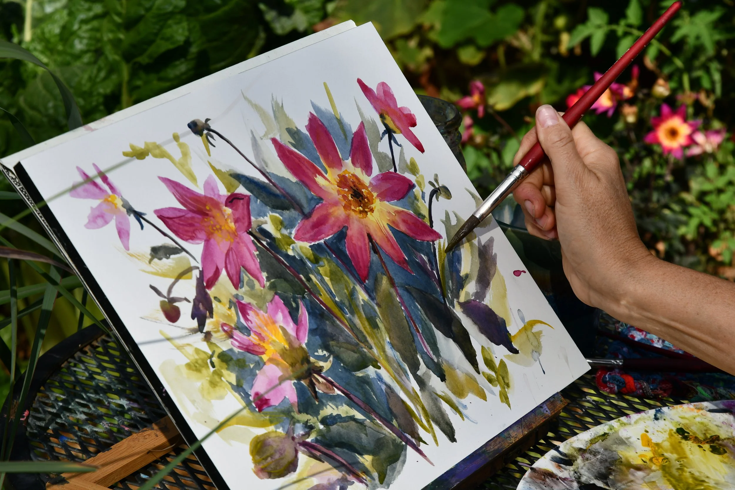 Botanical Watercolor Class