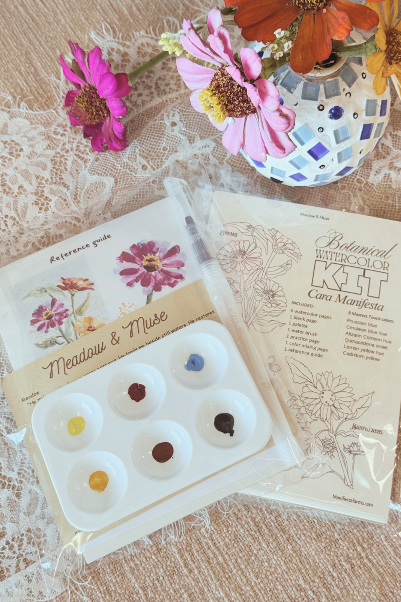 Botanical Watercolor Kit