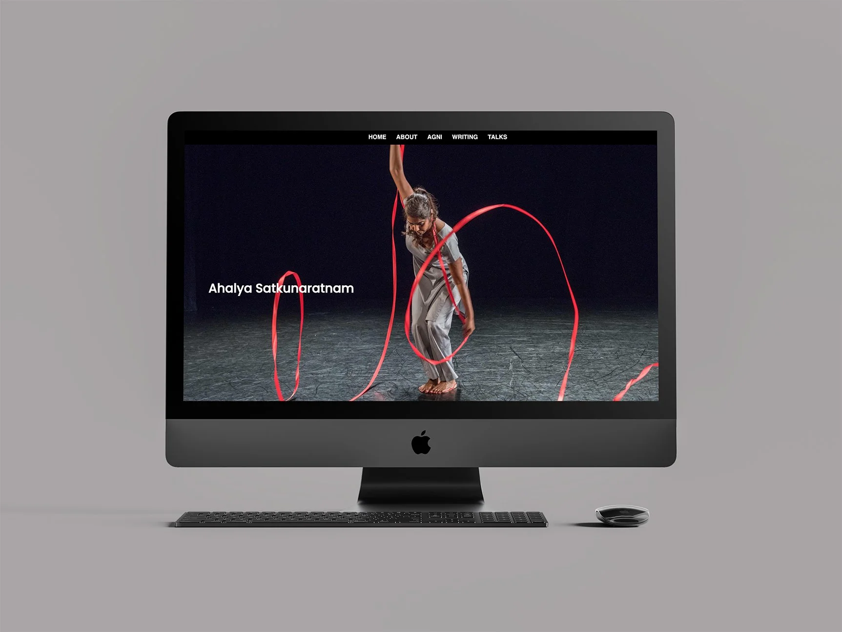 Desktop view of Ahalya Satkunaratnam's website