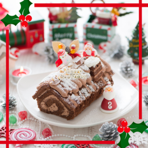La buche de Noel - French Christmas Yule Log