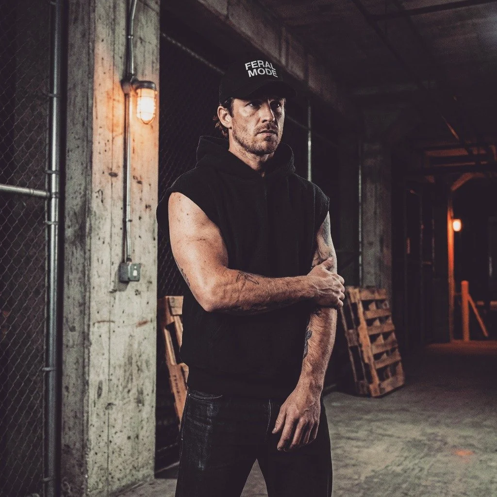 Folsom Street Fair. Sunday, September 27. 

There's a FERAL MODE booth this year, and it's bringing every hat that's left, 21 cruising shirts you can't get online yet, and a free FERAL MODE stamp for your skin.

Enter the raffle now, win at the fair:
