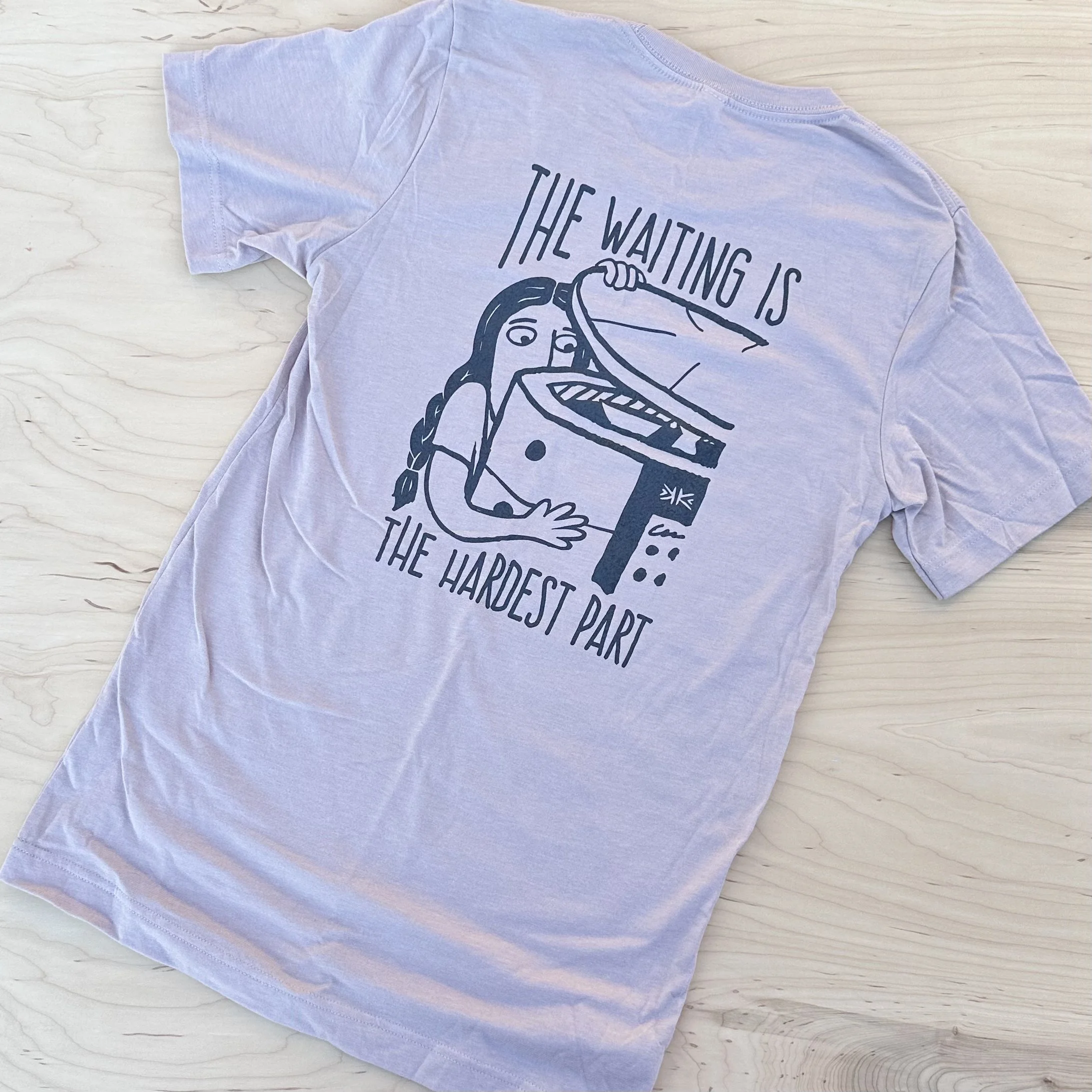 KWK T-Shirt in Dusty Pink