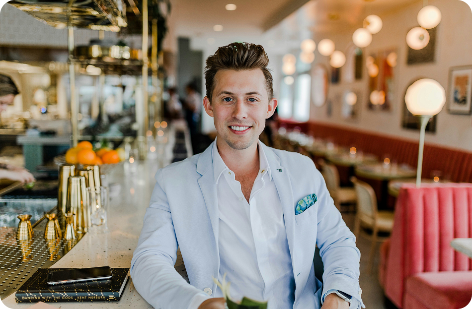 General manager leading hospitality team in a premium Melbourne venue