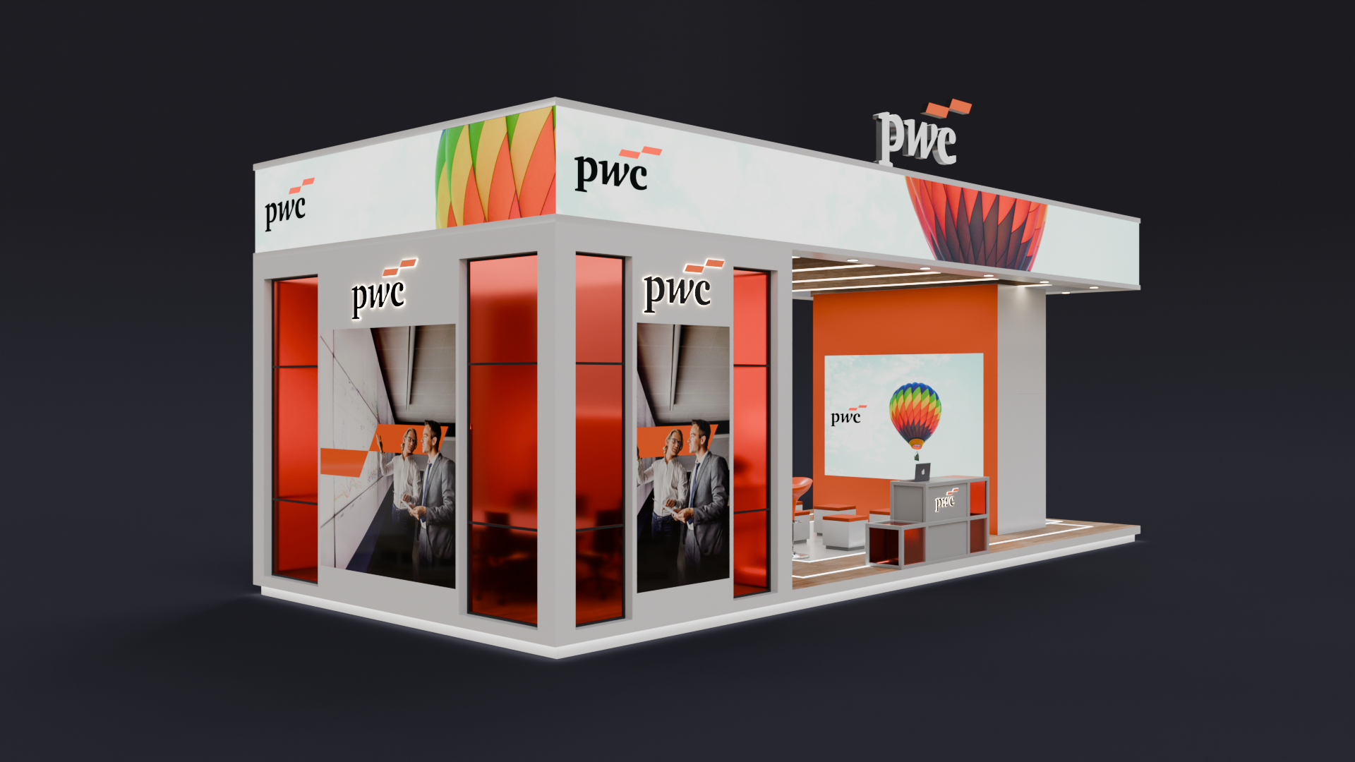 PWC Exhibition Stand