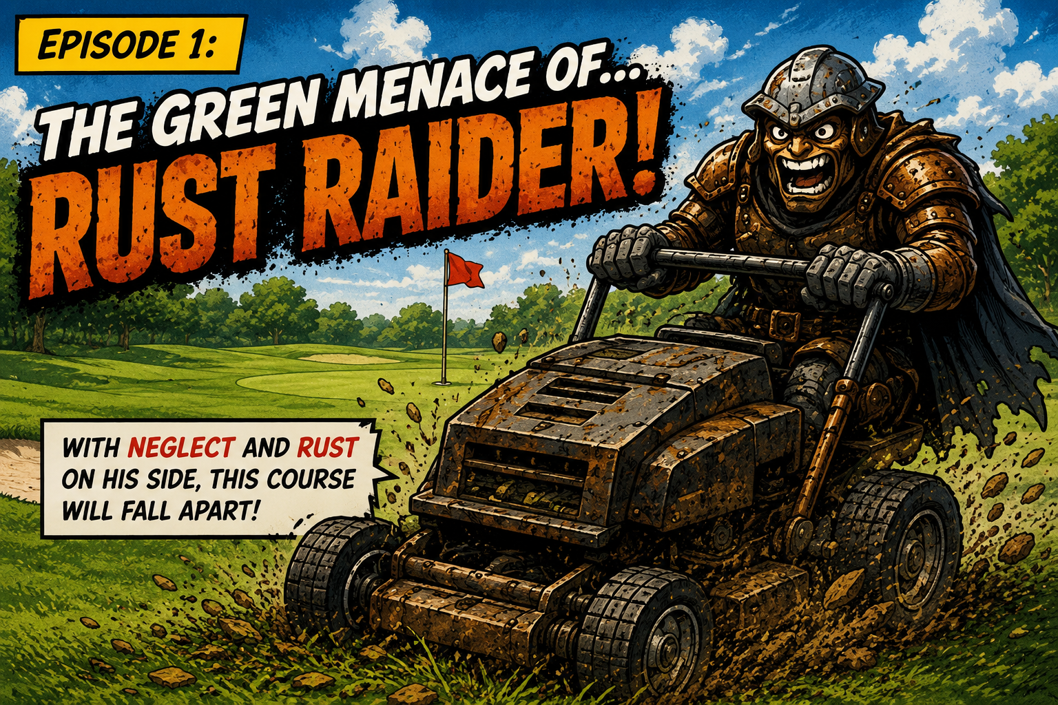 EPISODE 1: the Green Menace of Rust Raider