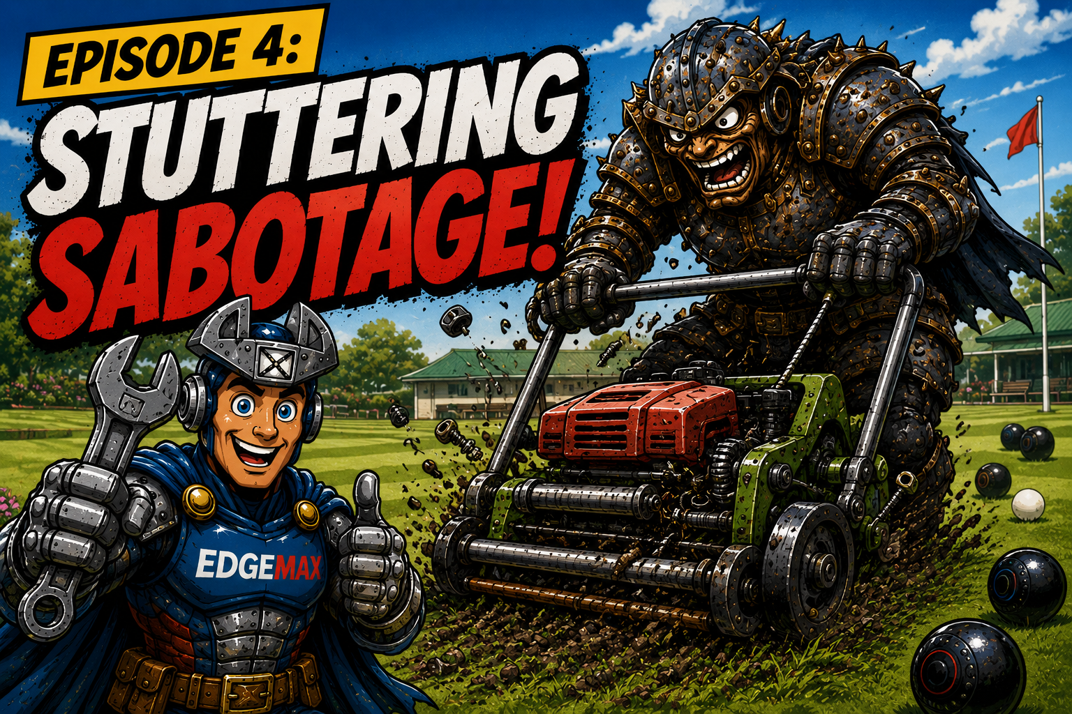 EPISODE 4: STUTTERING SABOTAGE!