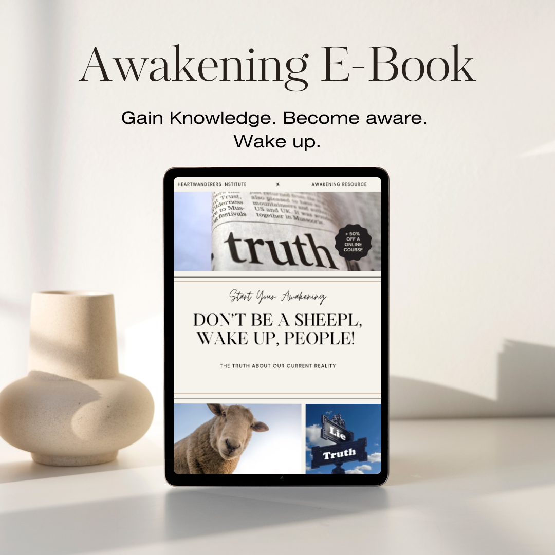 Awakening: Don't be a sheepl, wake up people!