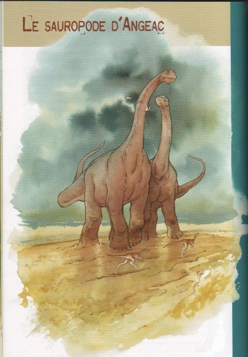 Mimo sur la trace des Dinos de Mazan, Dethan, Allain et Tournepiche.