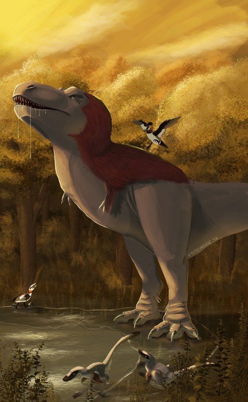 T. rex tout nu