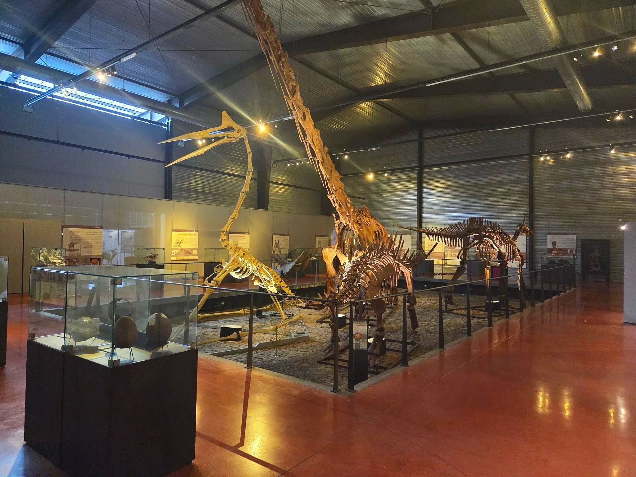 Halle aux dinosaures du monde