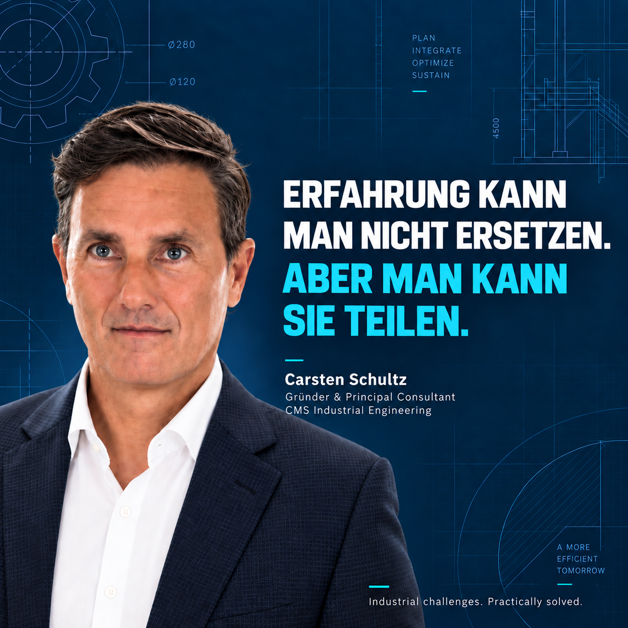 Industrieprojekte scheitern selten an der Maschine