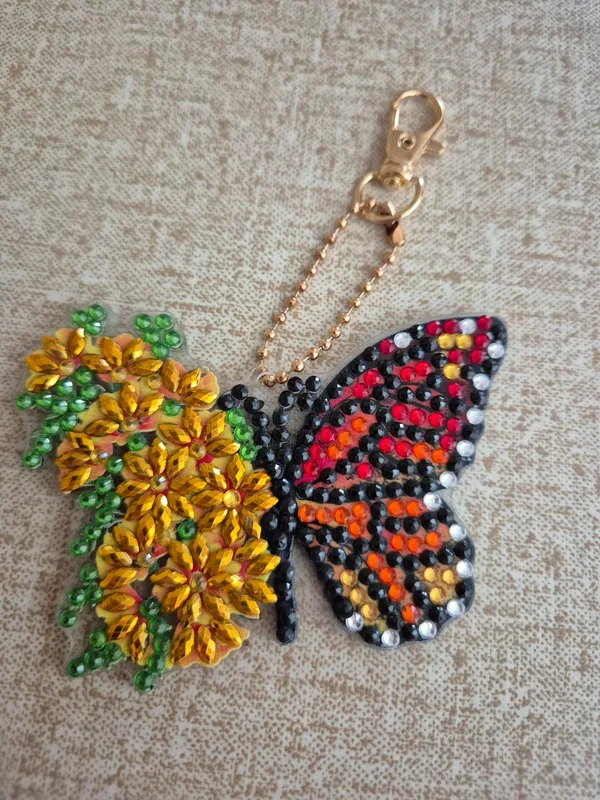 Diamond Art Key Chain
