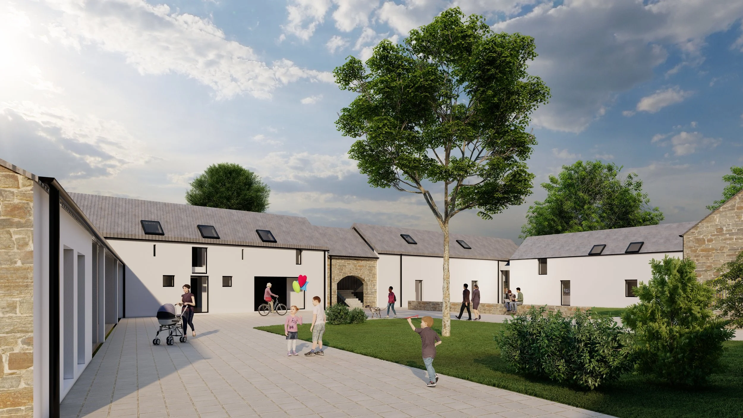 Edenderry  Courtyard
