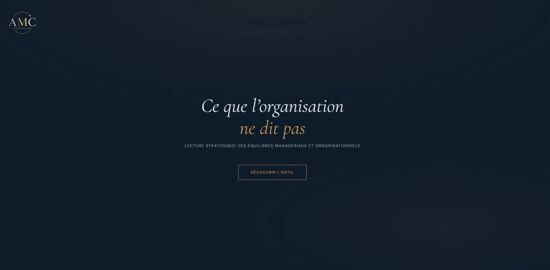 Ce que l'organisation ne dit pas