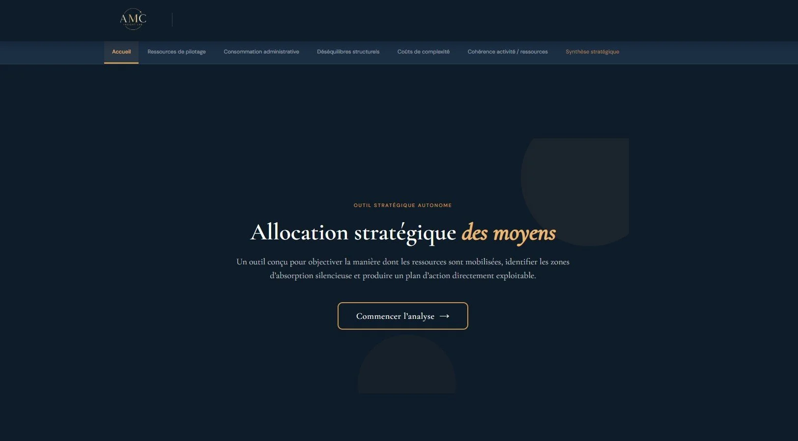 Allocation stratégique des moyens