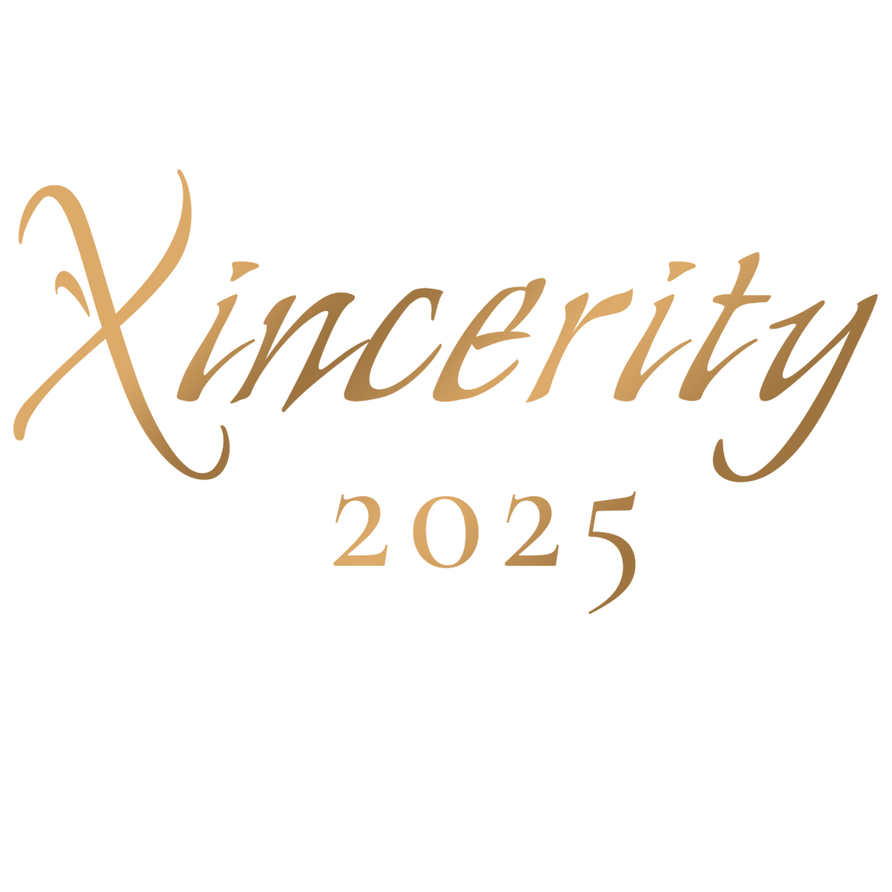 An English text that reads Xincerity 2025.