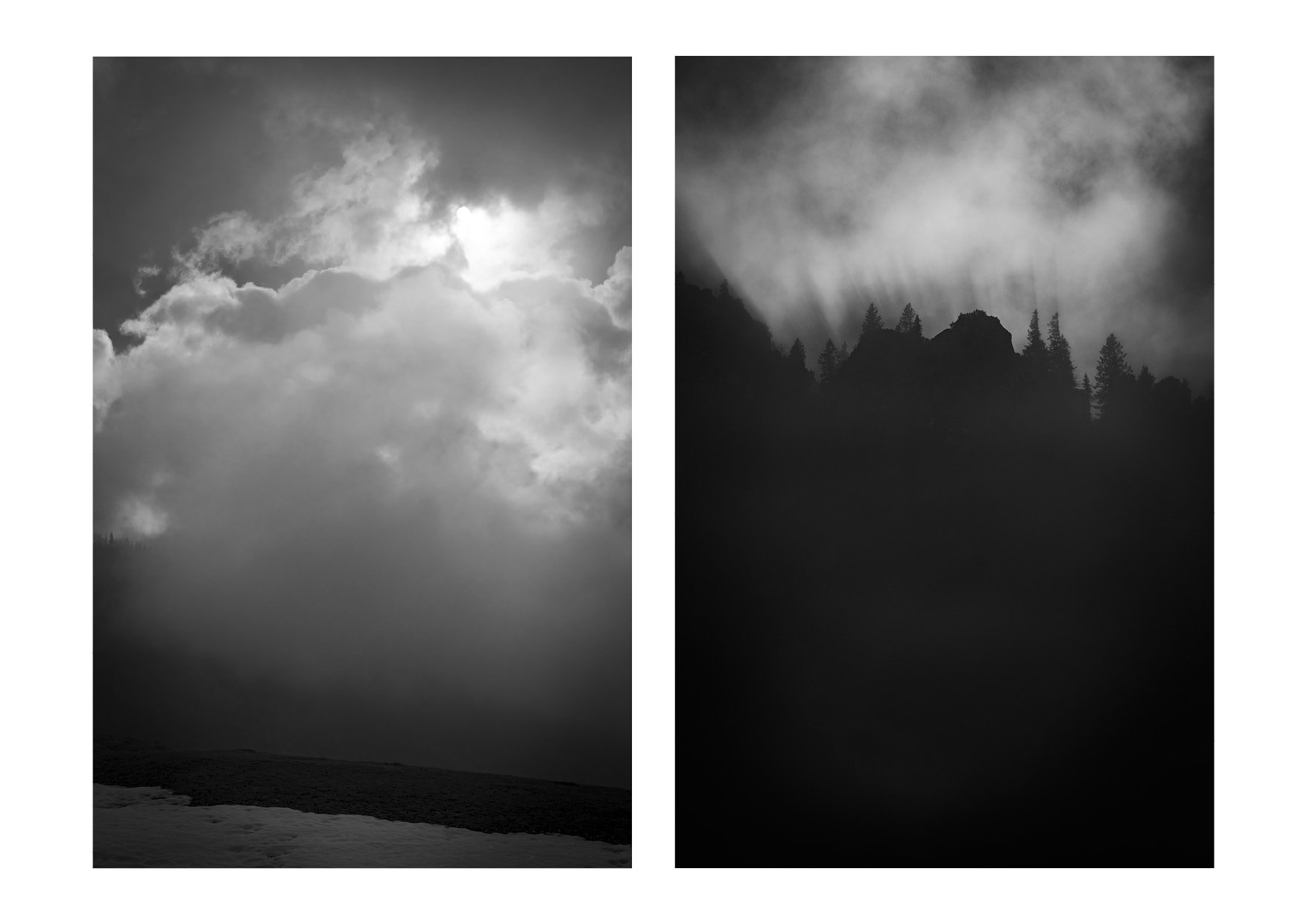 Black and White