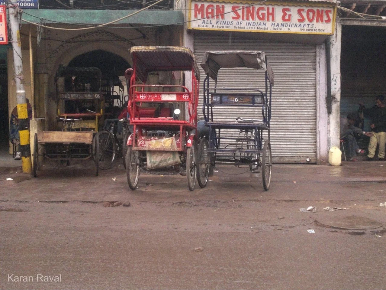 Streetscape, Old Delhi