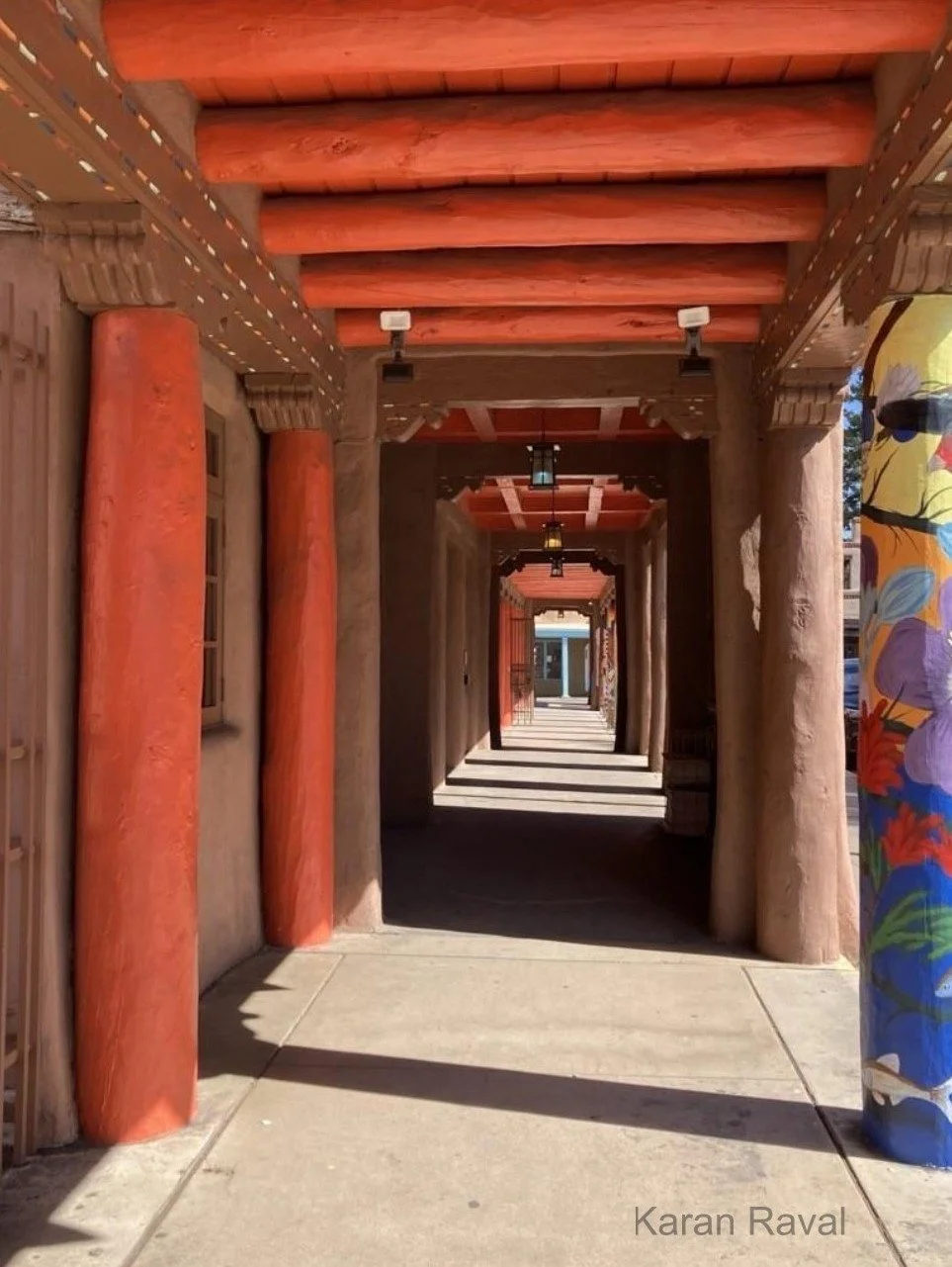 Street in Santa Fe, Santa Fe, NM