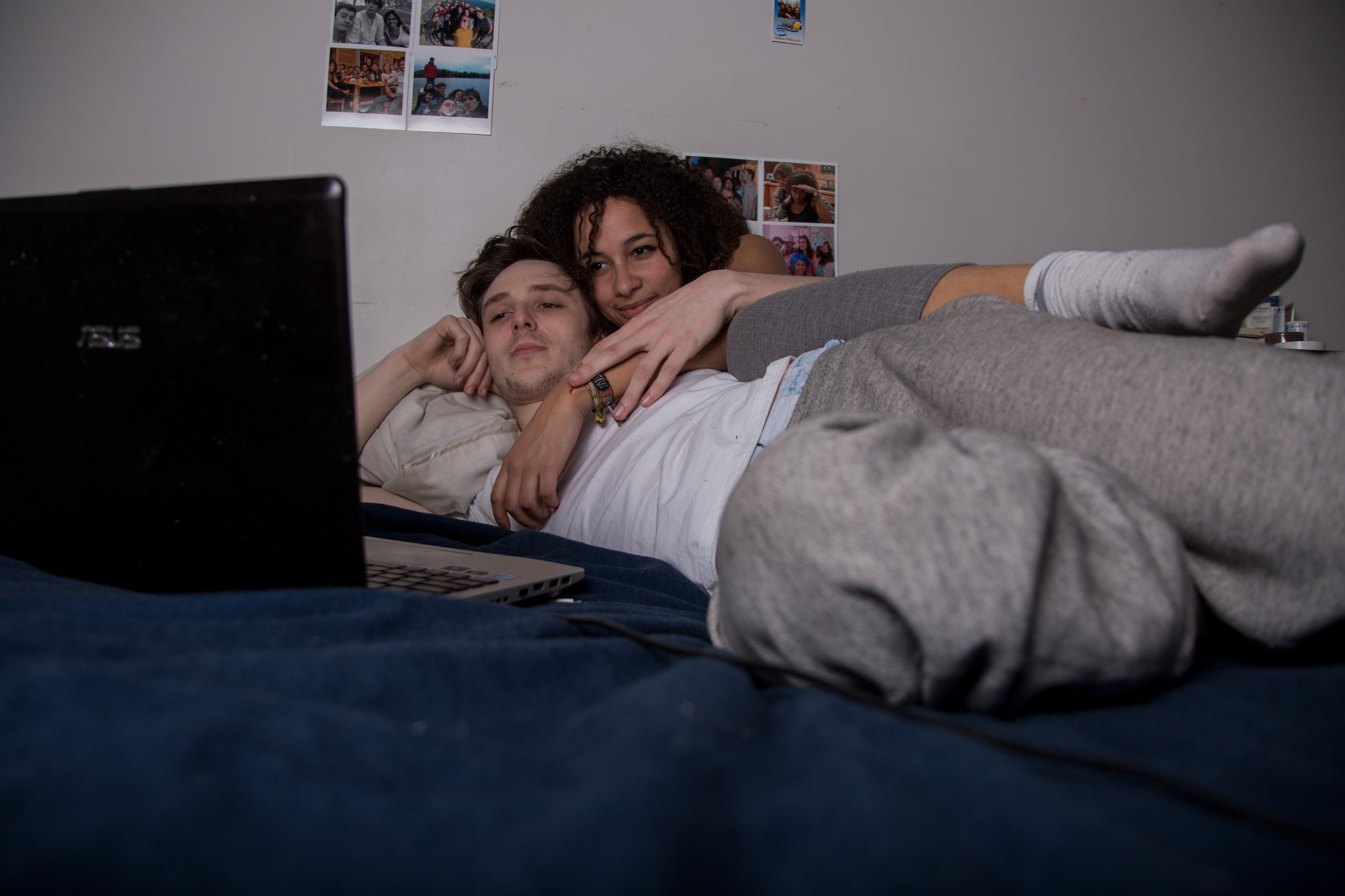 In our beds