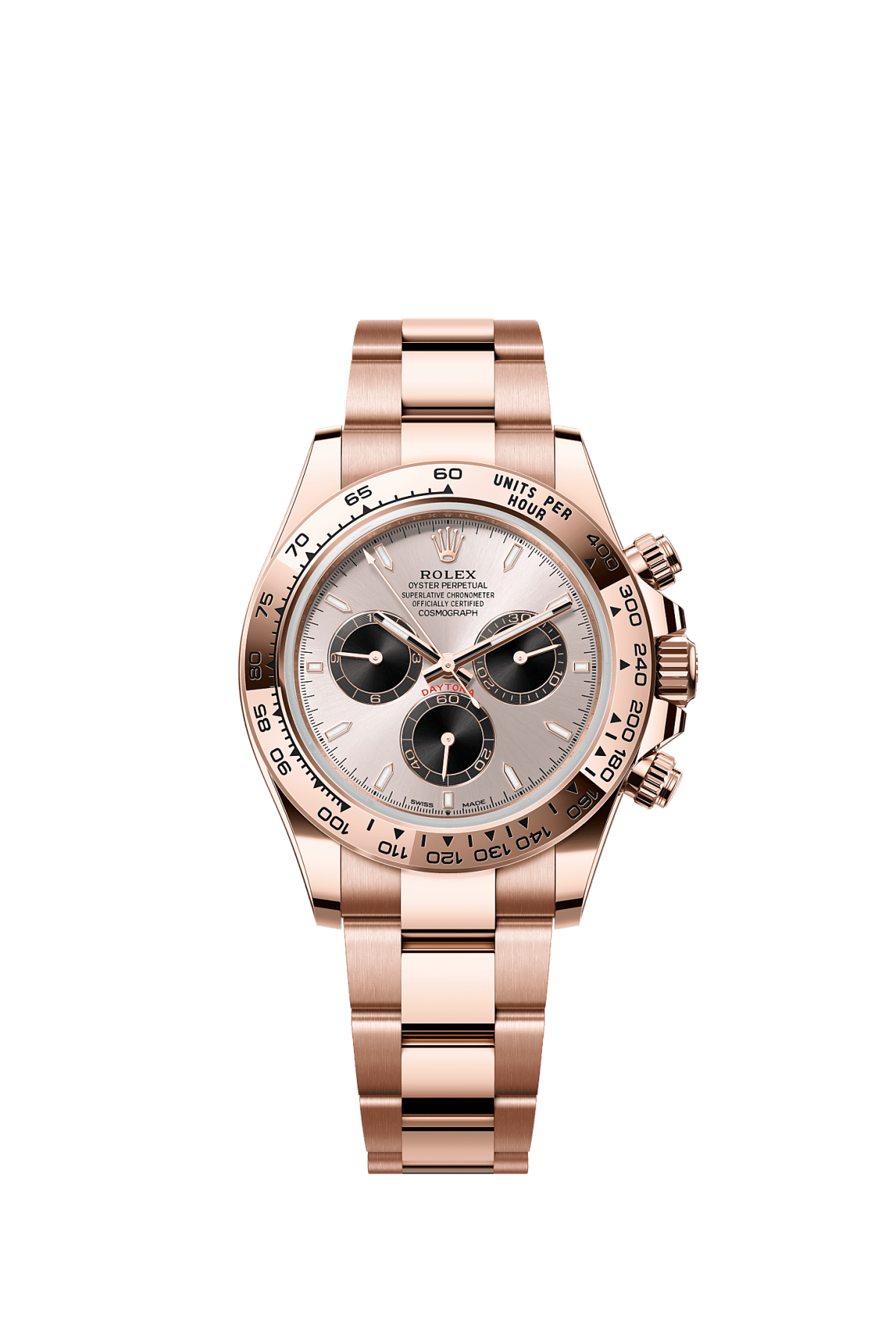 ROLEX COSMOGRAPH DAYTONA 40MM EVEROSE GOLD SUNDUST DIAL 126505 – NEW 2025 / 2026