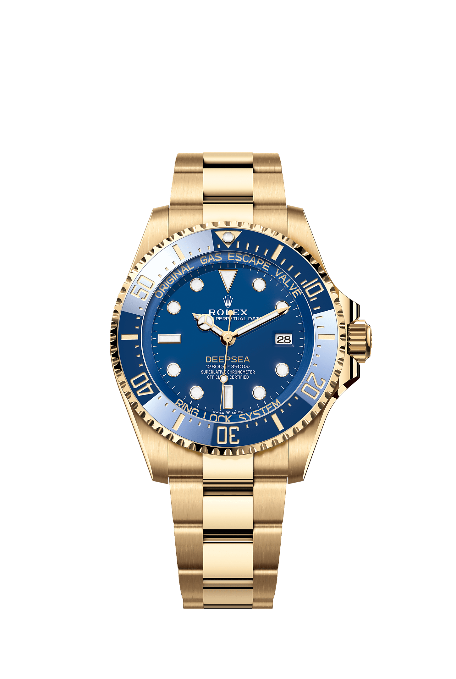 ROLEX DEEPSEA 44MM YELLOW GOLD BLUE DIAL 136668LB – NEW 2025 / 2026