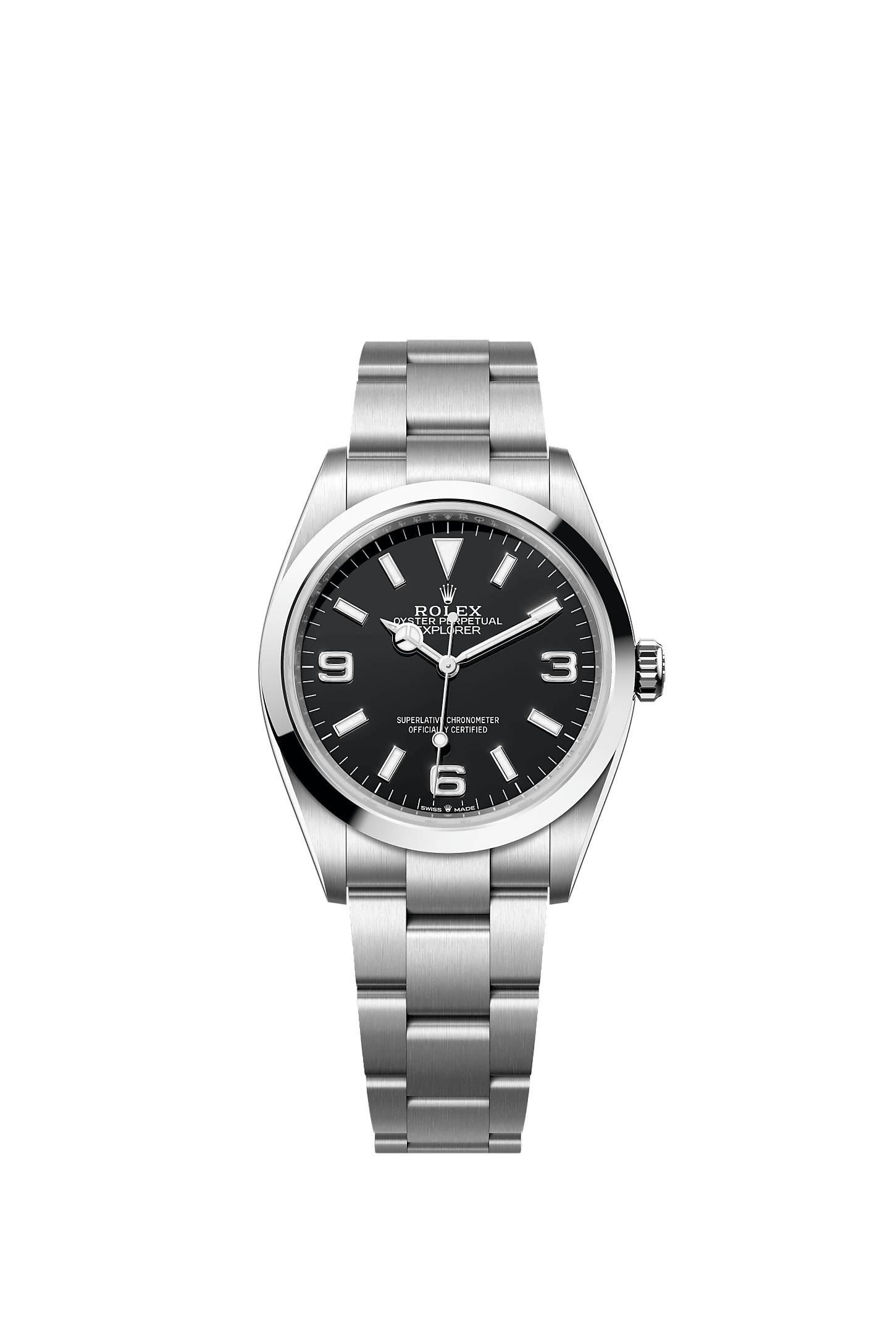 ROLEX EXPLORER 36MM BLACK DIAL 124270