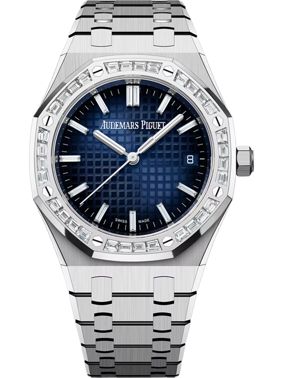 AUDEMARS PIGUET ROYAL OAK SELFWINDING 34MM 18-CARAT WHITE GOLD