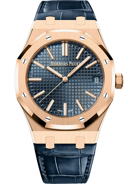 AUDEMARS PIGUET ROYAL OAK SELFWINDING 41MM 18-CARAT PINK GOLD