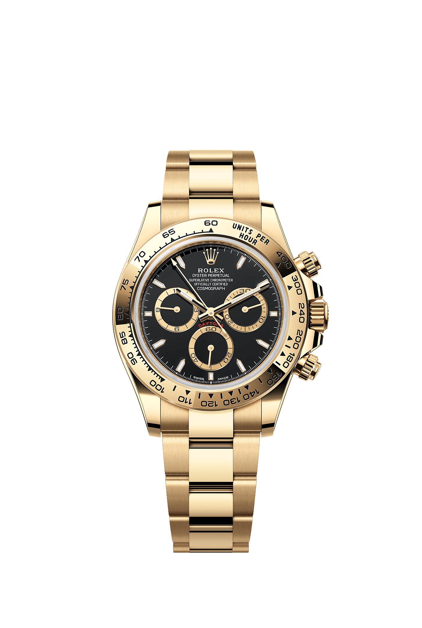 ROLEX COSMOGRAPH DAYTONA 40MM YELLOW GOLD BLACK DIAL 126508 – NEW 2025 / 2026