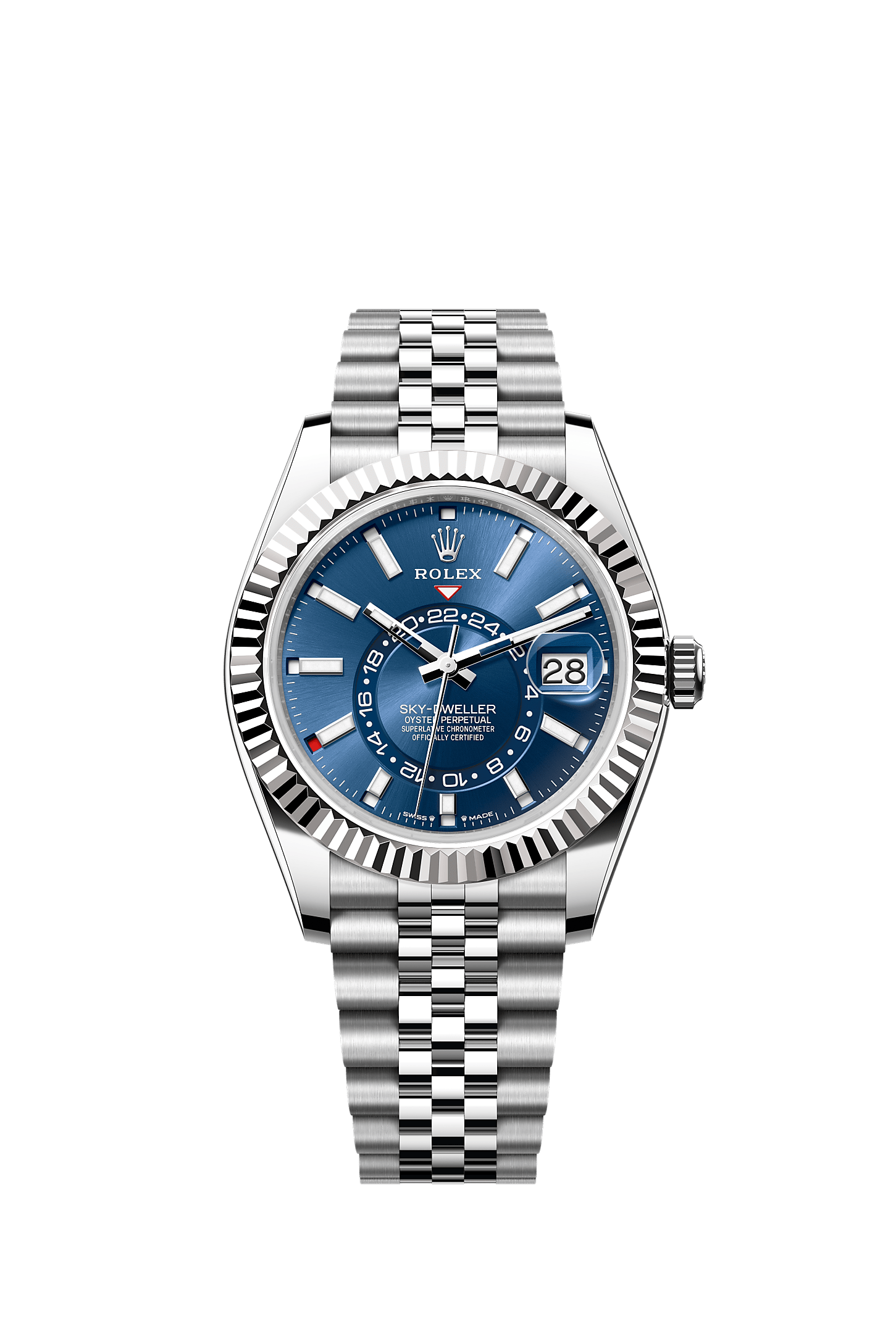 ROLEX SKY-DWELLER 42MM BLUE DIAL JUBILEE BRACELET 336934 – NEW 2025 / 2026