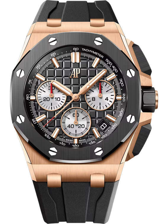 AUDEMARS PIGUET ROYAL OAK OFFSHORE SELFWINDING CHRONOGRAPH 43MM 18-CARAT PINK GOLD