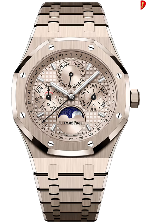 AUDEMARS PIGUET ROYAL OAK PERPETUAL CALENDAR 41MM 18-CARAT SAND GOLD