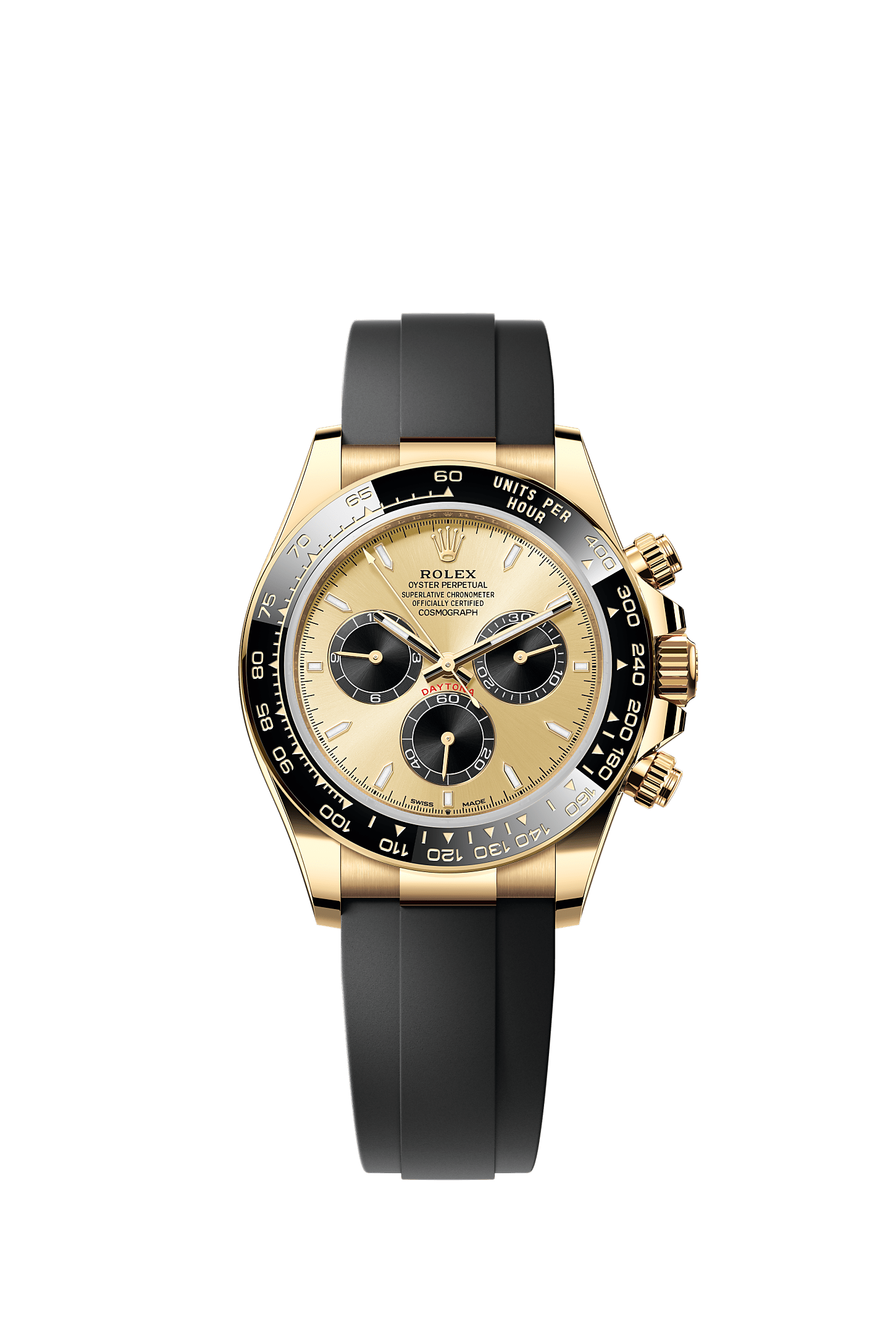 ROLEX COSMOGRAPH DAYTONA "YML/PIKACHU" 40MM YELLOW GOLD CHAMPAGNE AND BLACK DIAL BLACK CERAMIC BEZEL OYSTERFLEX 126518LN – NEW 2025 / 2026